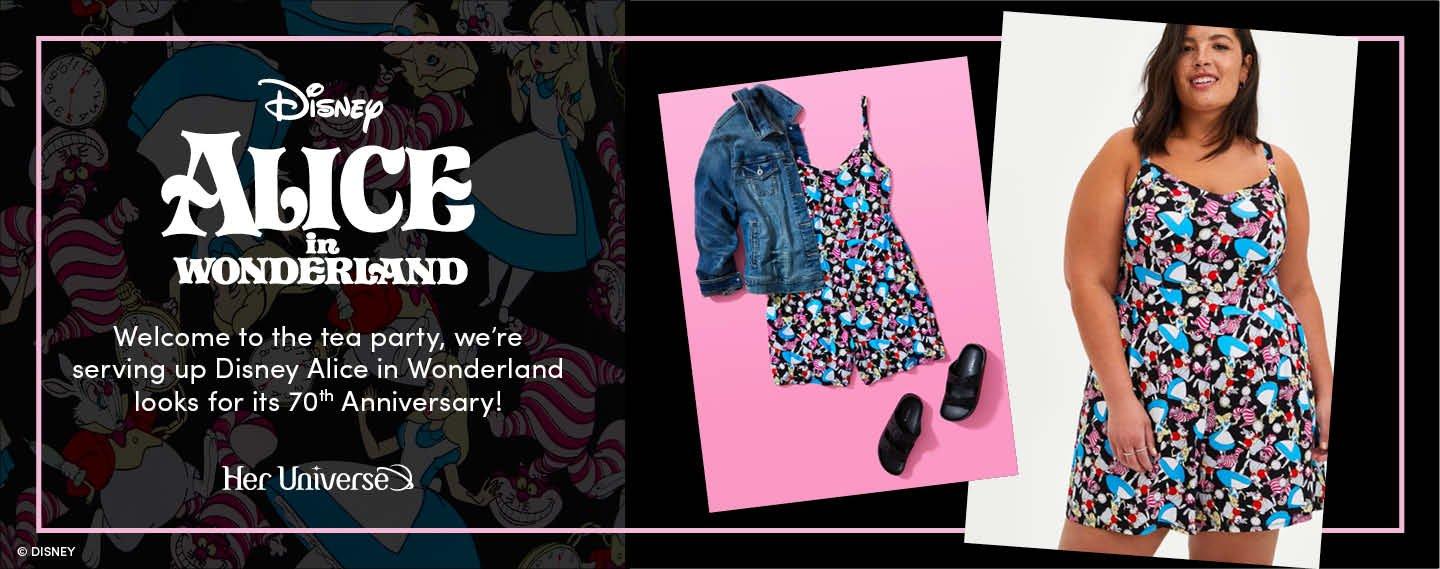 Plus Size Alice in Wonderland Dresses, Shirts & Clothes