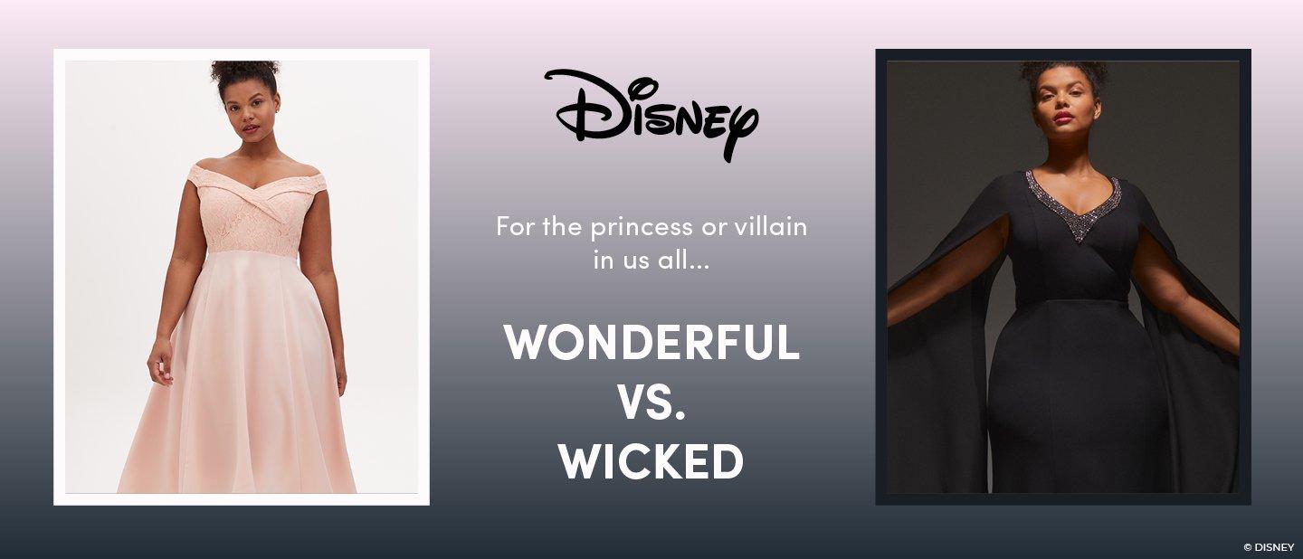 Disney for the princess and villian in us all. wonderful vs wicked