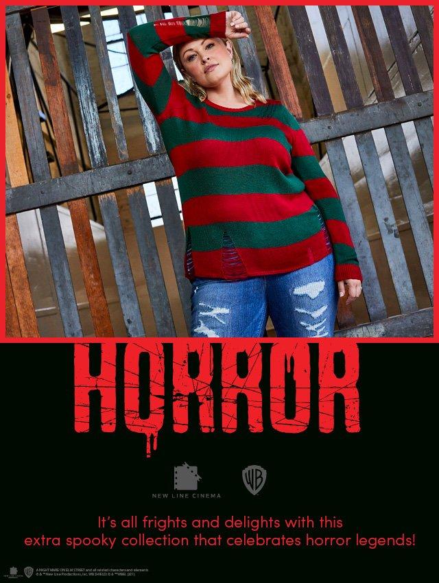 Horror It's all frights and delights with this extra spooky collection that celebrates horror legends