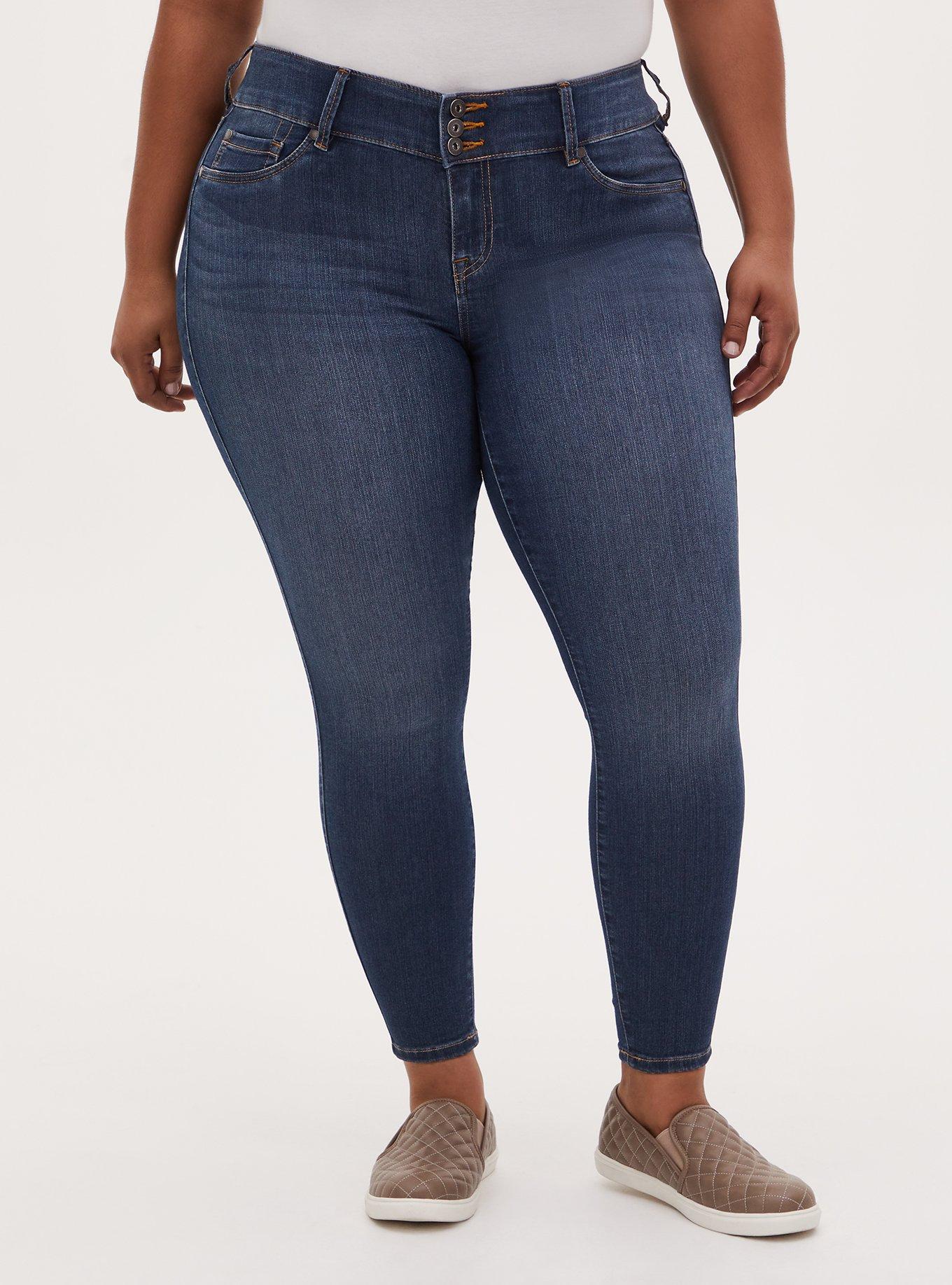 Torrid high rise store jeans