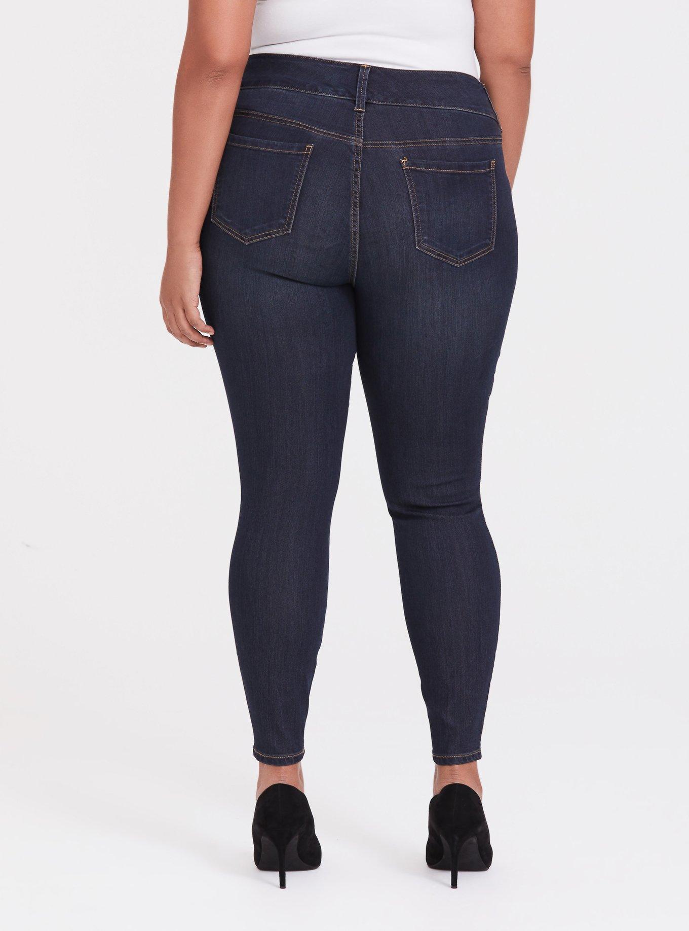 Jegging Skinny Super Stretch High-Rise Jean, NIGHT SHADE, alternate