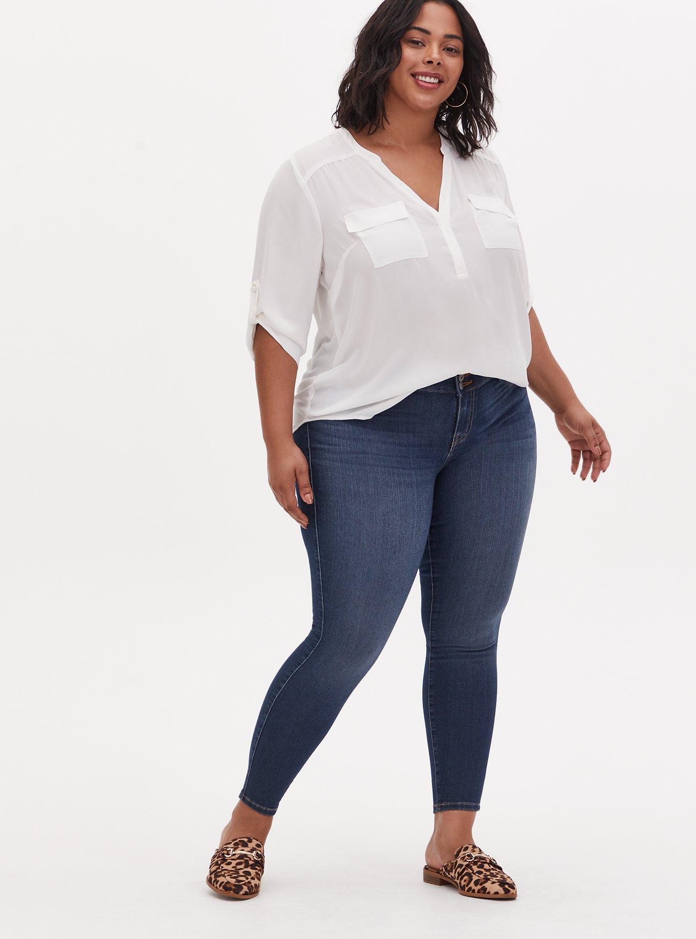 Plus Size - Jegging Skinny Super Stretch High-Rise Jean - Torrid