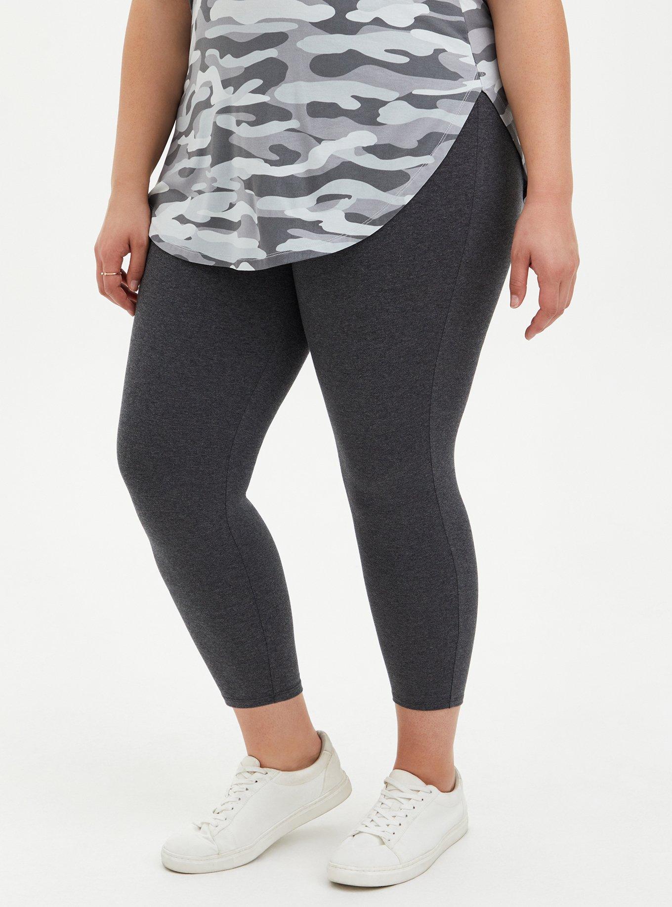 Plus Size - Crop Signature Waist Premium Legging - Torrid