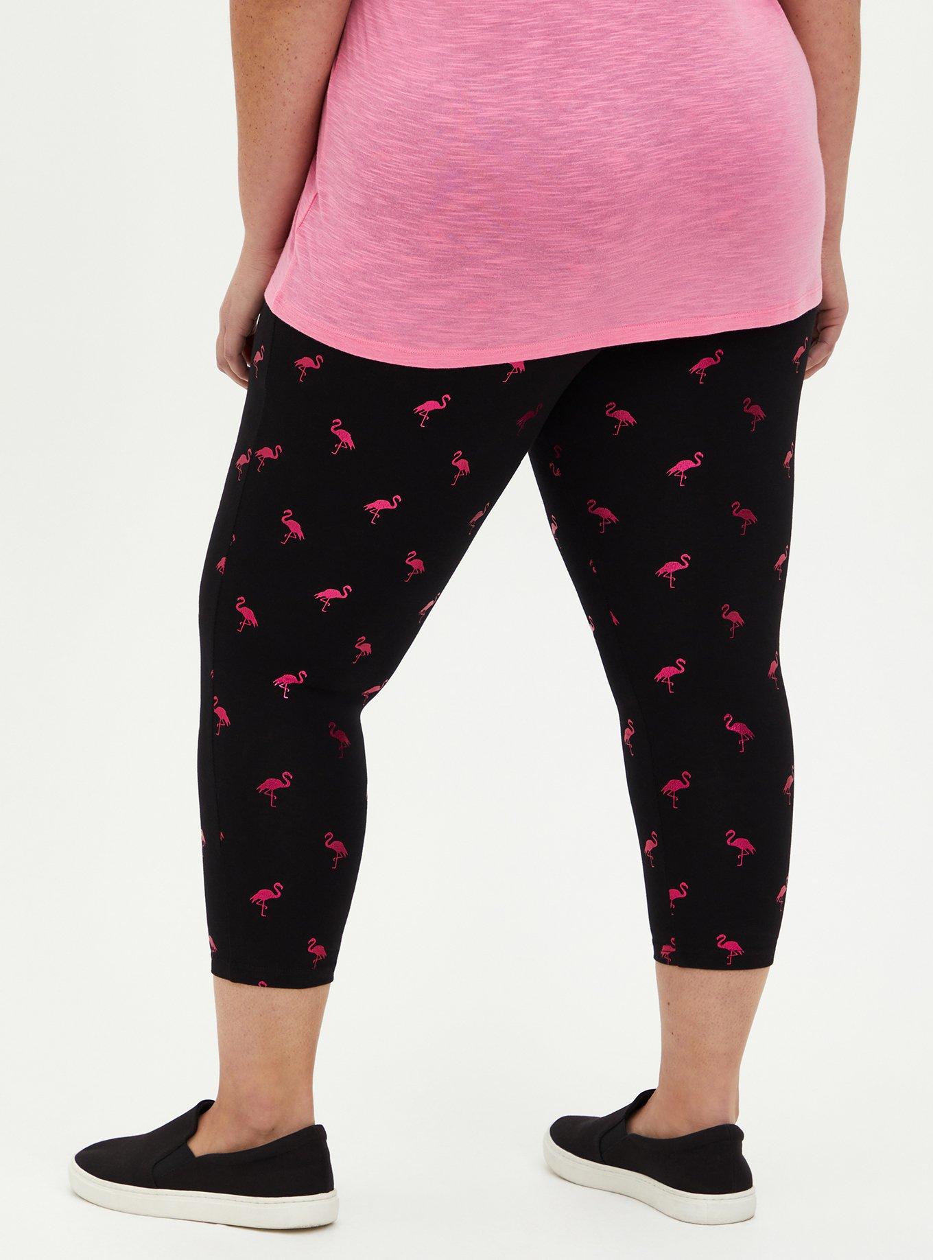 Plus size flamingo leggings best sale