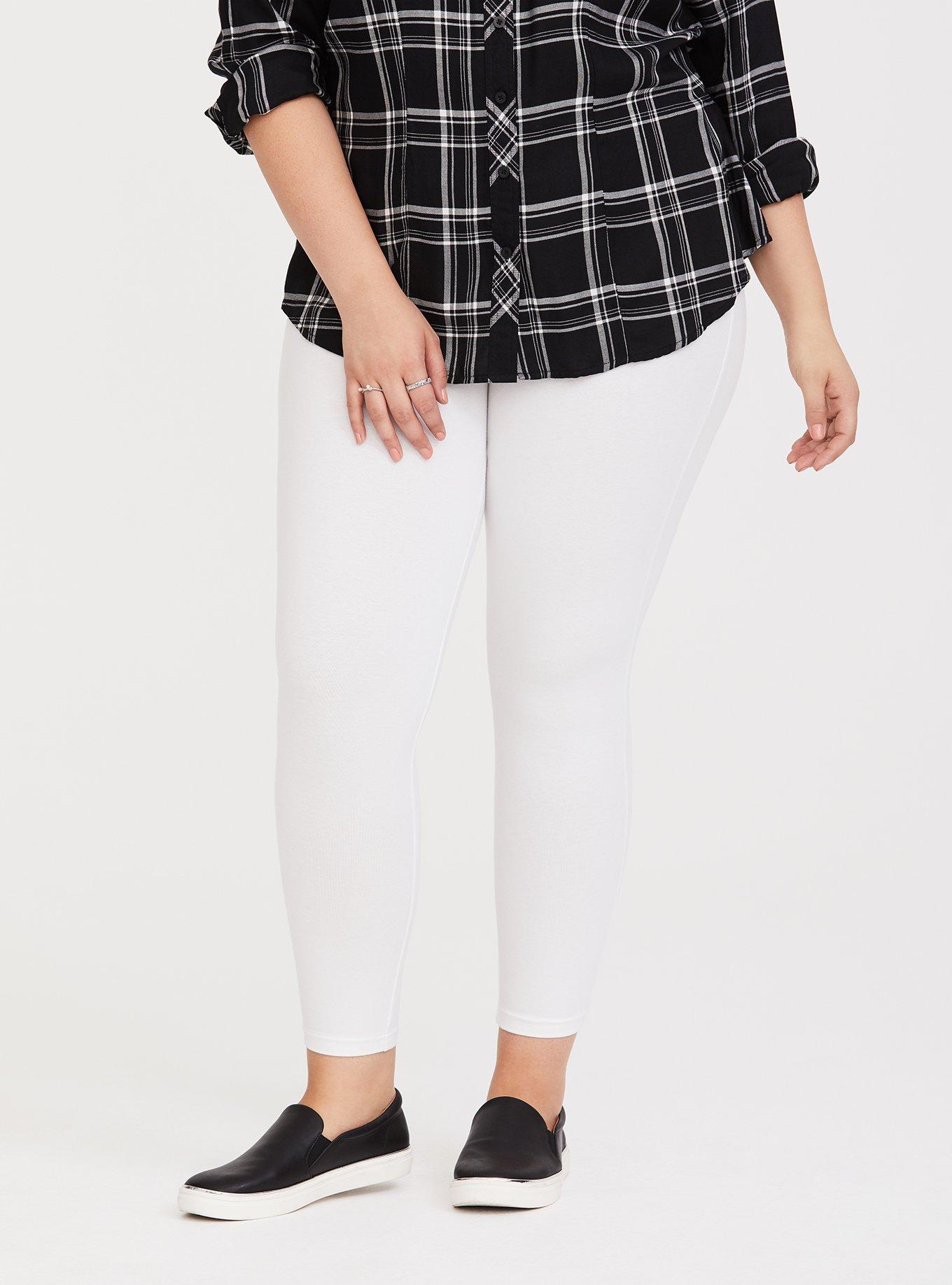 Plus Size - Crop Signature Waist Premium Legging - Torrid