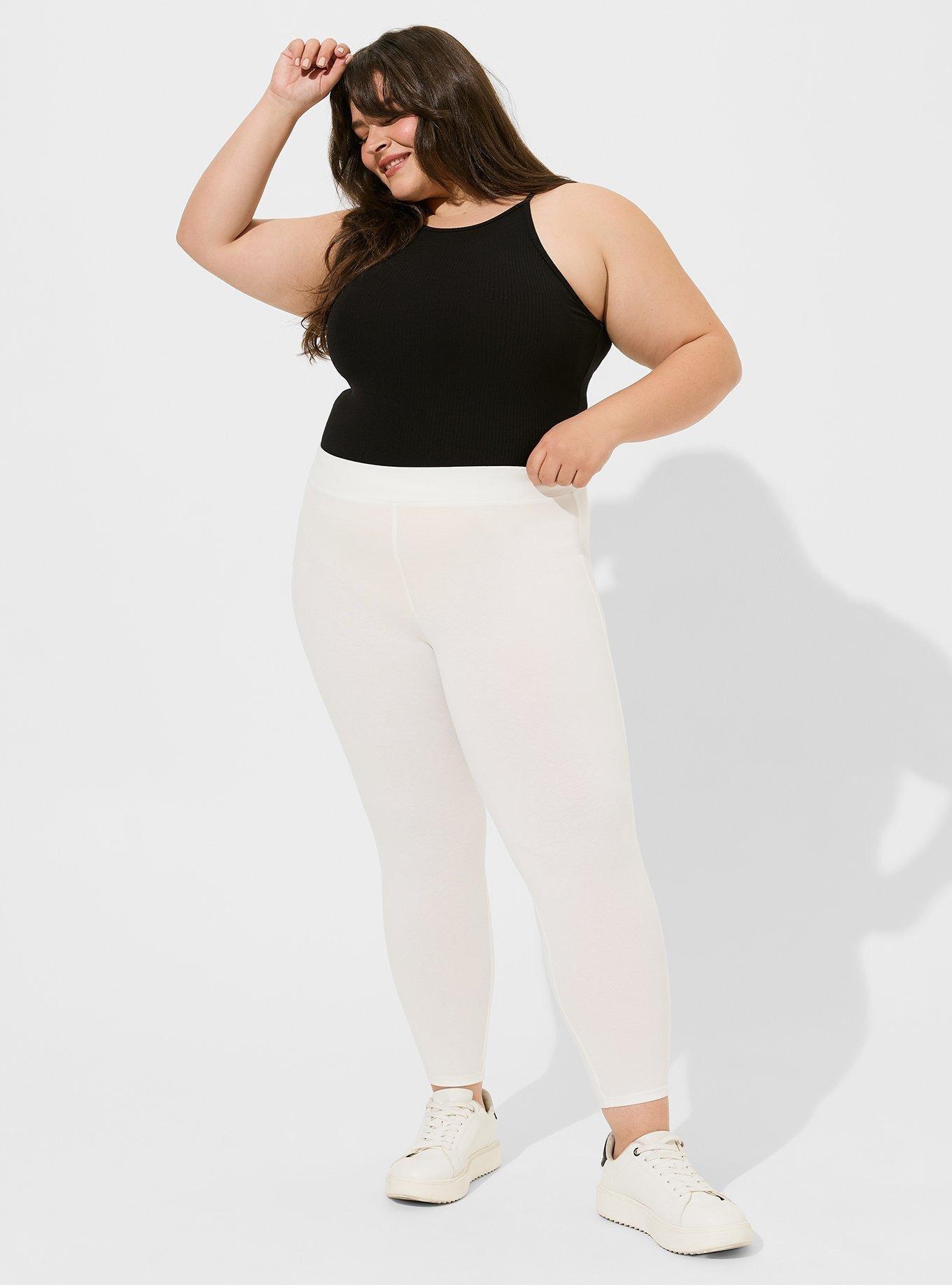 Plus Size - Crop Signature Waist Premium Legging - Torrid