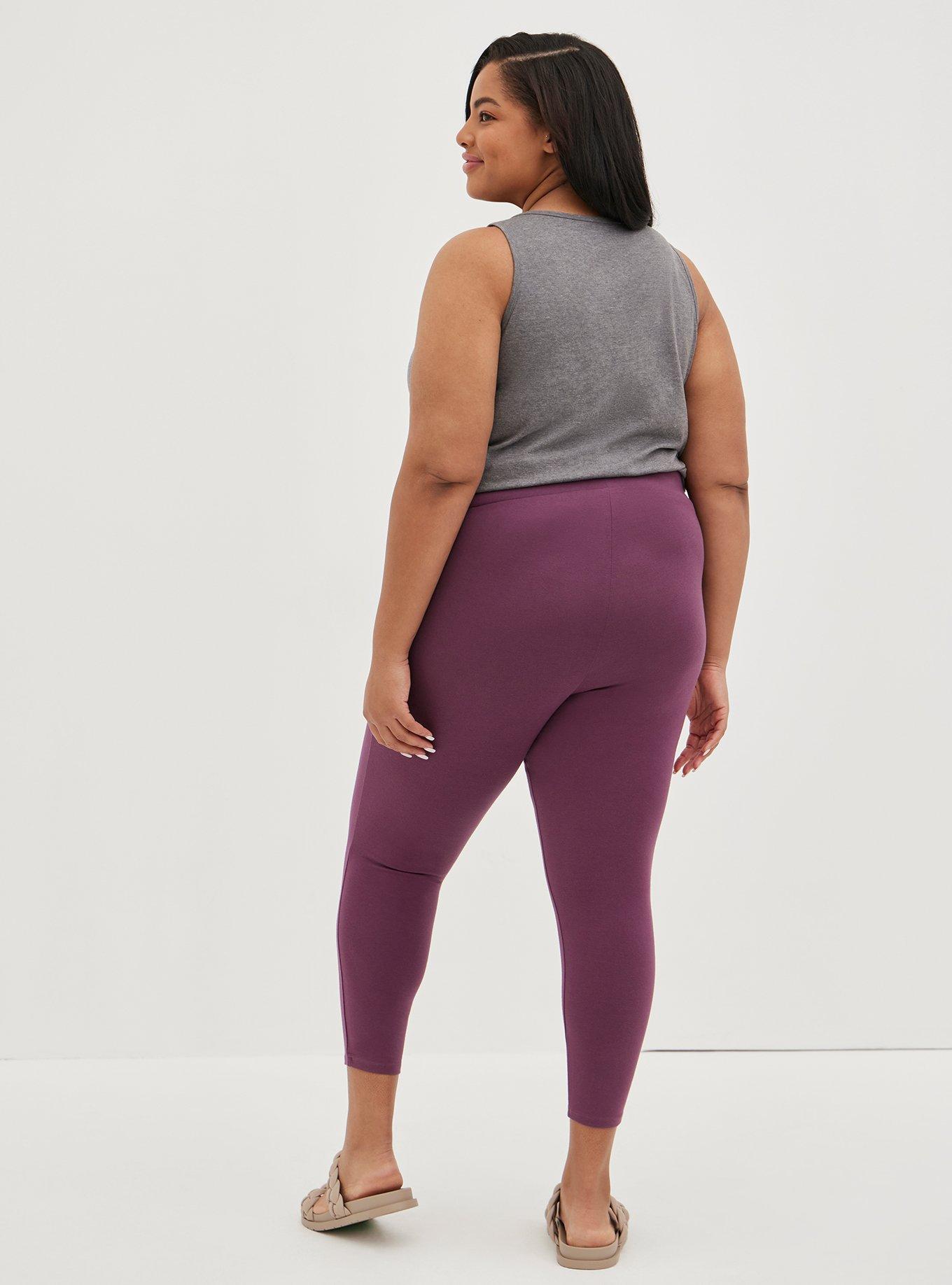 Plus Size - Crop Signature Waist Premium Legging - Torrid