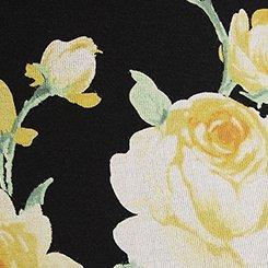 Crop Signature Legging, ROMANCE FLORAL BLACK, swatch