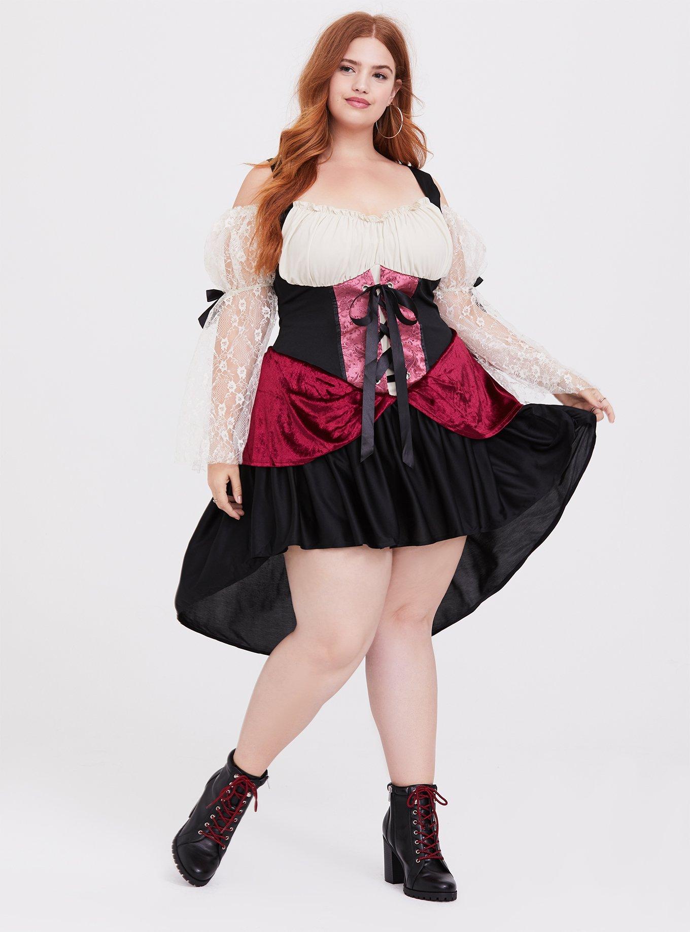 Leg Avenue Wicked Wench Halloween Costume, , hi-res