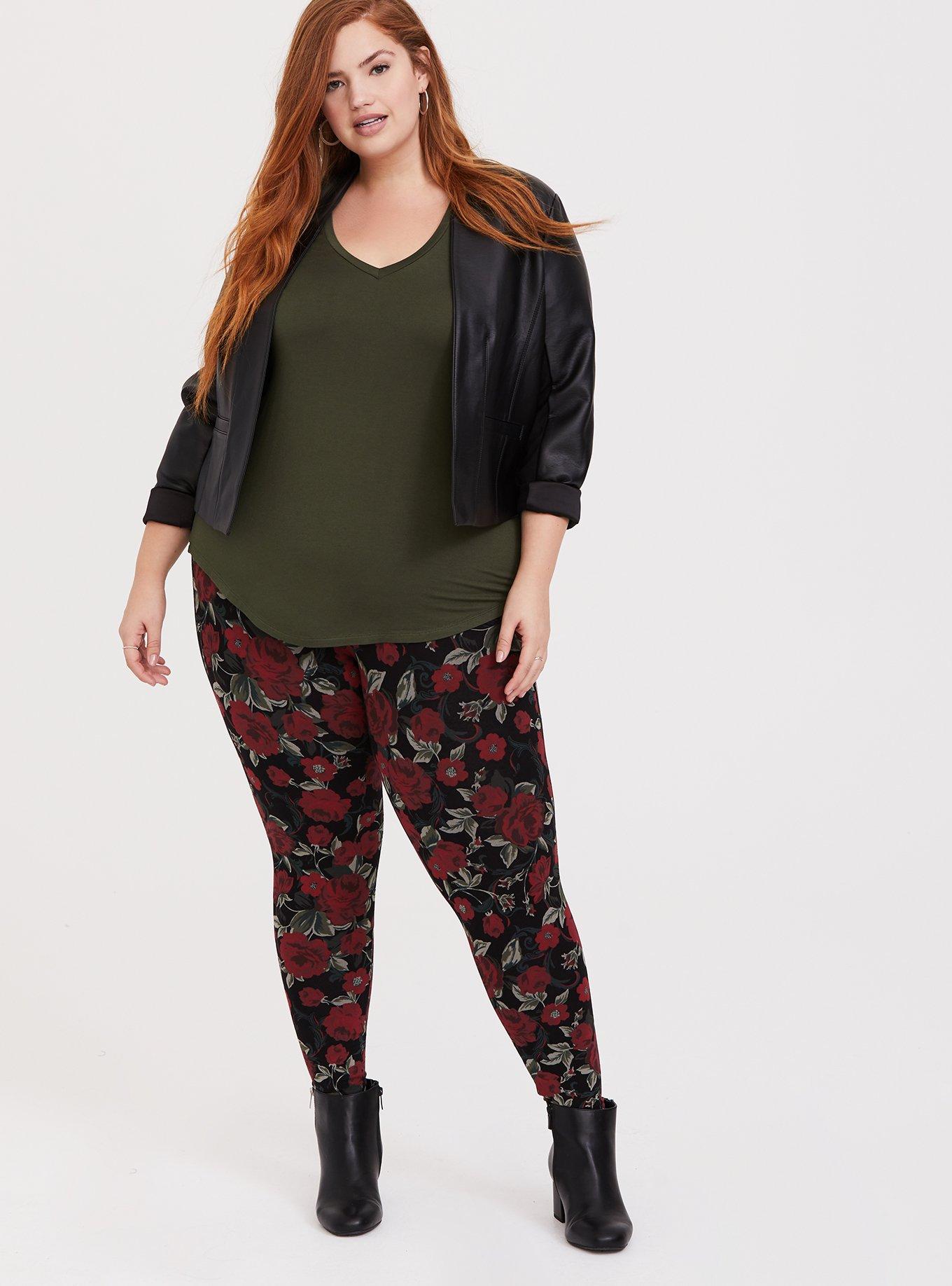 Full-Length Legging, BAROQUE ROSE, alternate