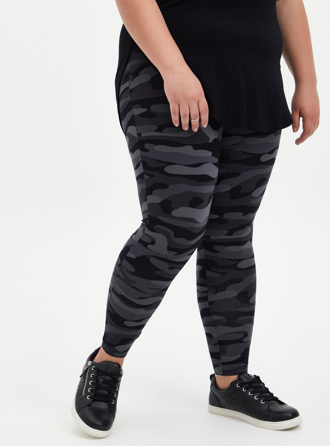 Plus Size - Full Length Signature Waist Moto Legging - Torrid