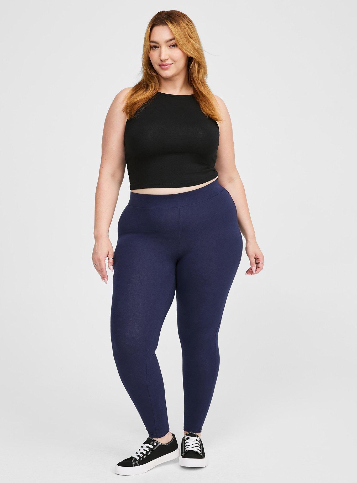 Torrid Blue Leggings Size 3X Plus (3) (Plus) - 52% off