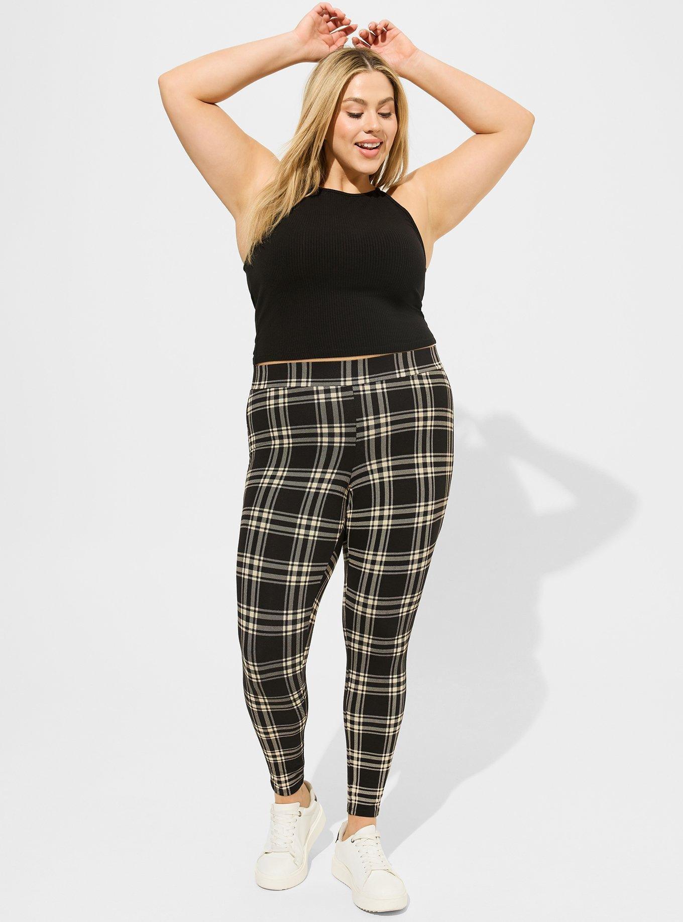 Plus Size - Full Length Signature Waist Crackle Legging - Torrid