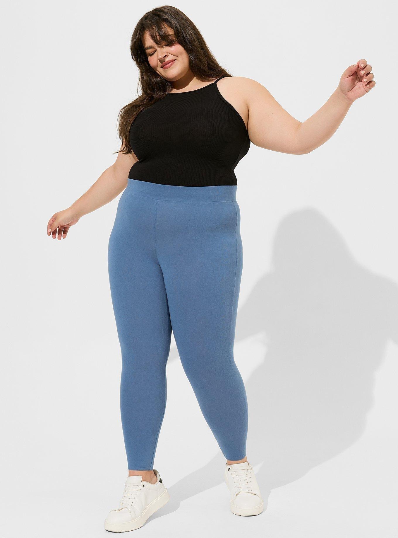  High Waisted Leggings for Women - Soft Athletic Tummy Control  Pants for Running Cycling Yoga Workout - Reg & Plus Size : Clothing, Shoes  & Jewelry