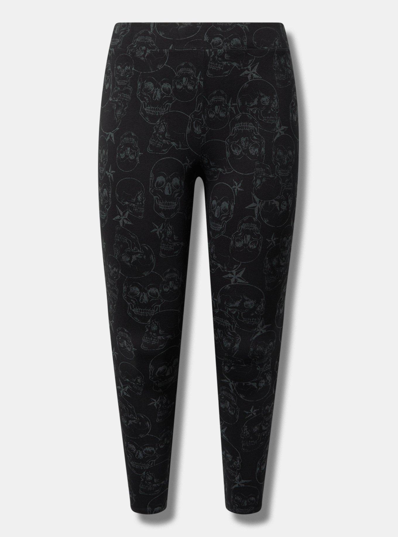 Torrid on sale balck skull leggings