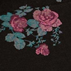 Full-Length Legging, SYDNEY FLORAL DEEP BLACK, swatch
