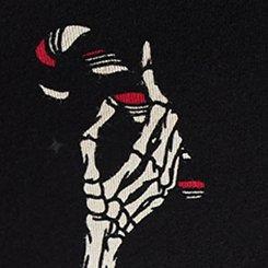 Plus Size Full-Length Legging, CREEPY HOLIDAY DEEP BLACK, swatch