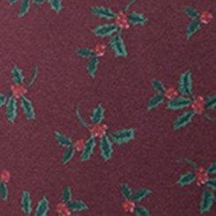 Plus Size Full-Length Legging, HOLLY DITSY BURGUNDY, swatch