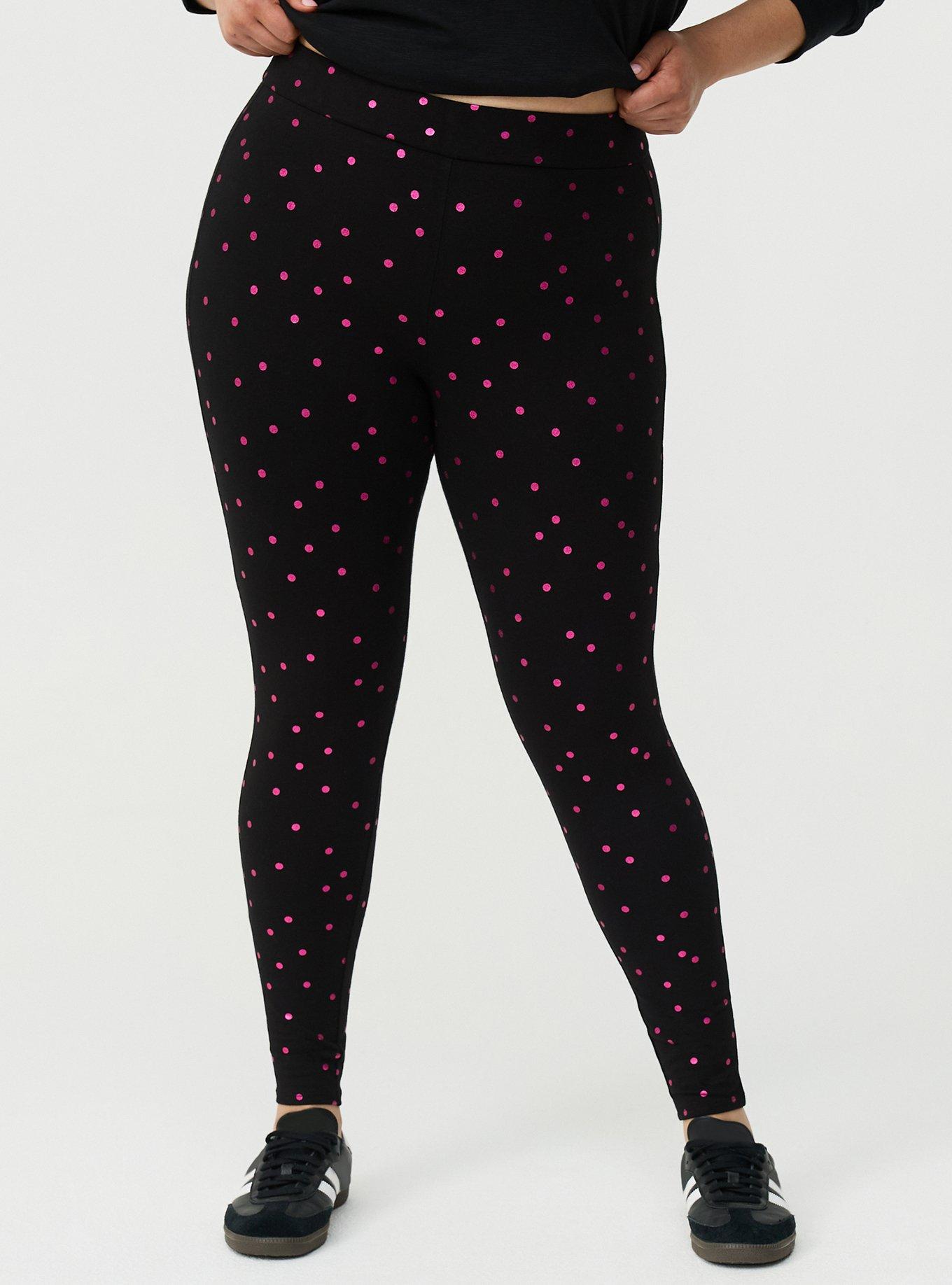 Full-Length Legging, SWEETHEART DOT PURPLE, alternate