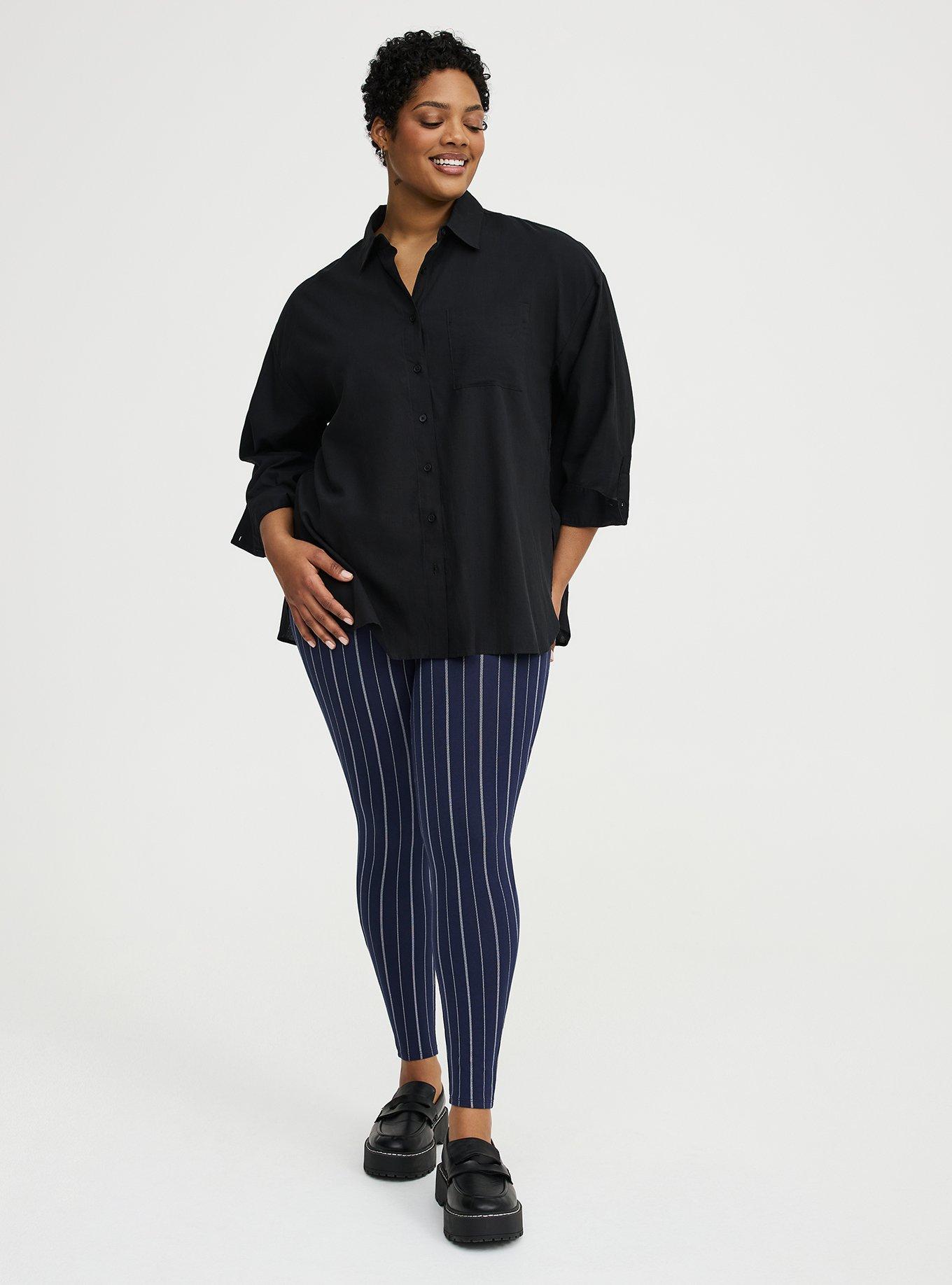 Full-Length Legging, CLOSER STRIPE NAVY, alternate