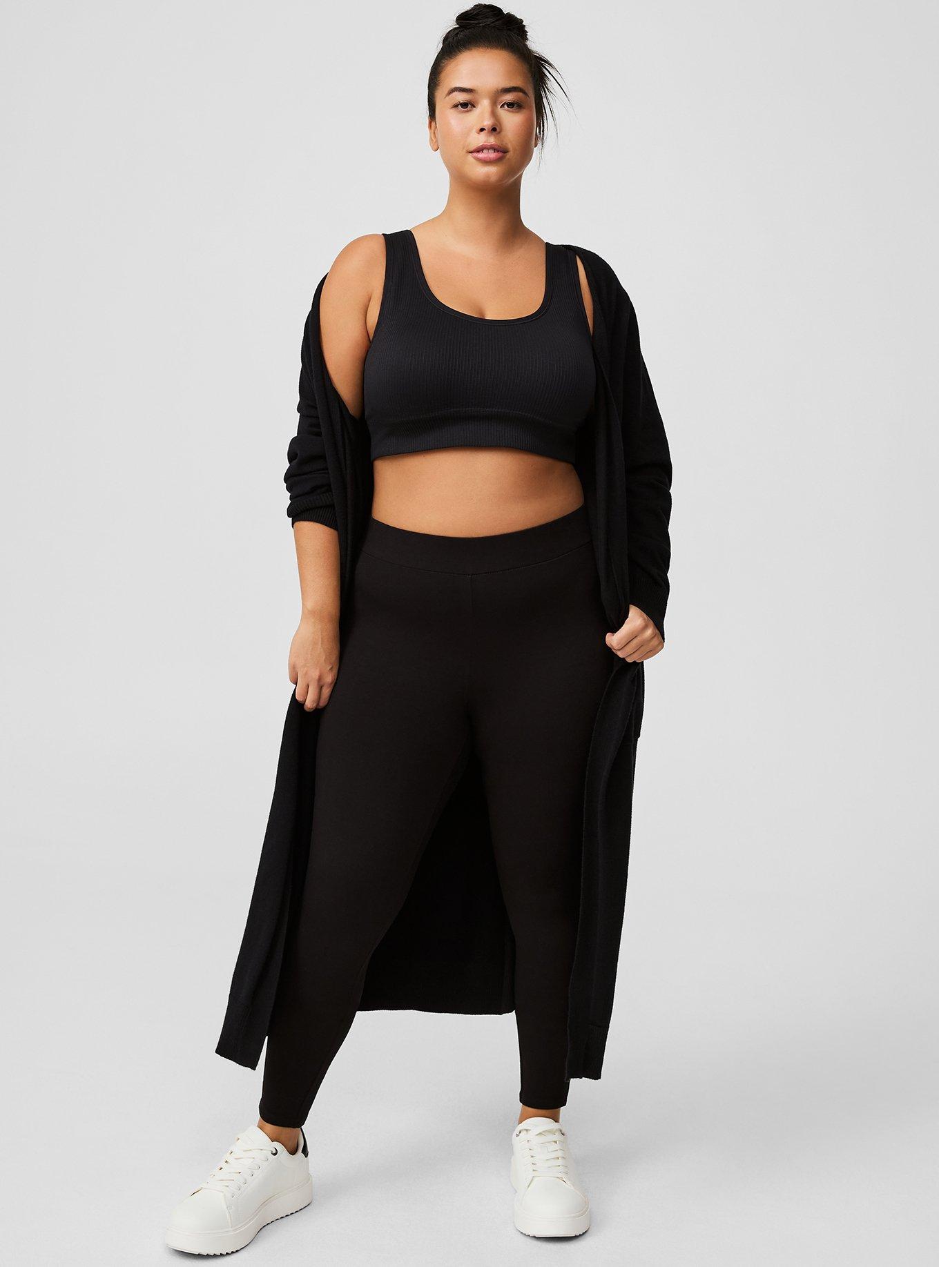 Plus Size - Full Length Signature Waist Flare Pocket Legging - Torrid