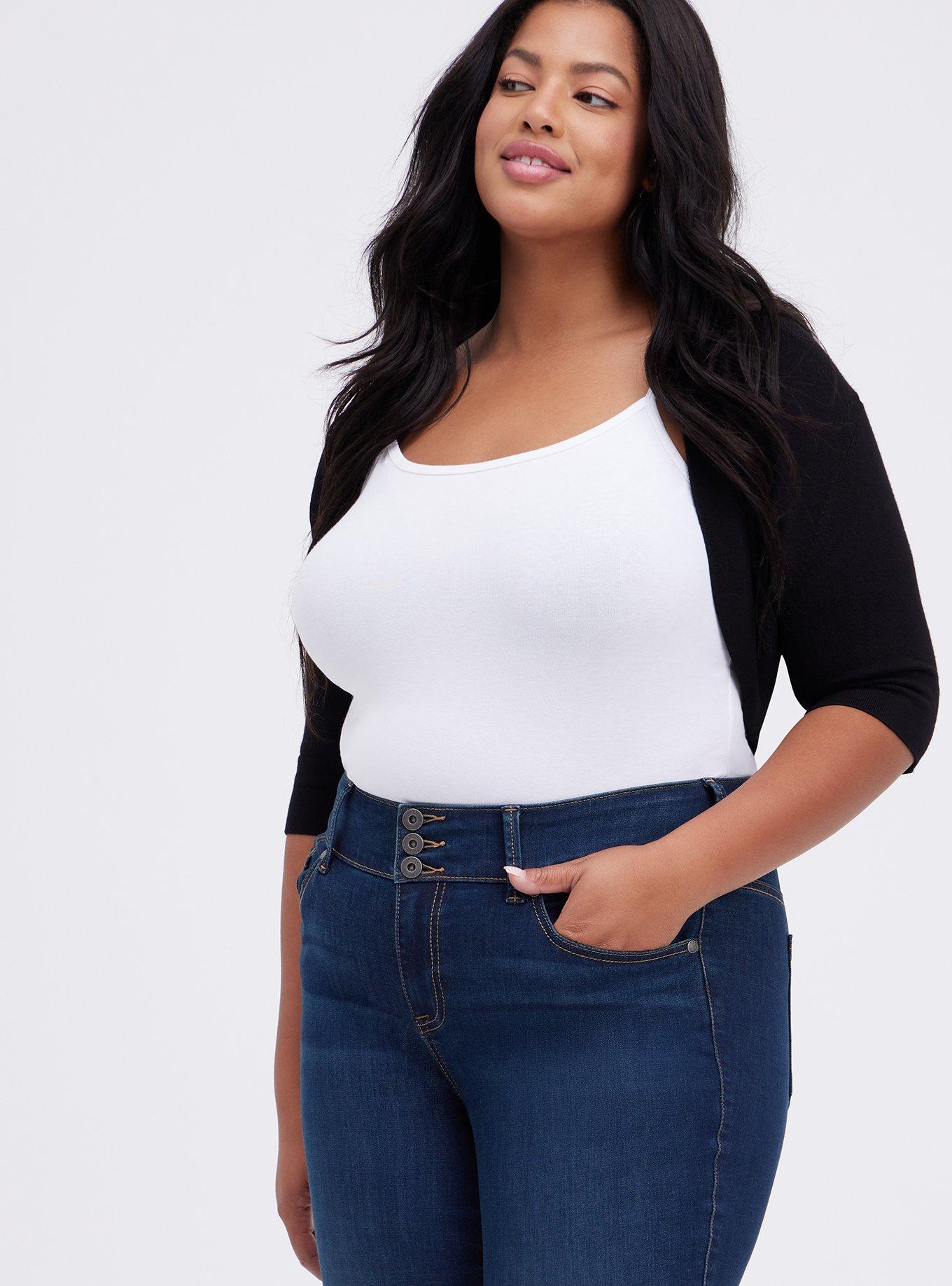 Plus size clearance shrugs