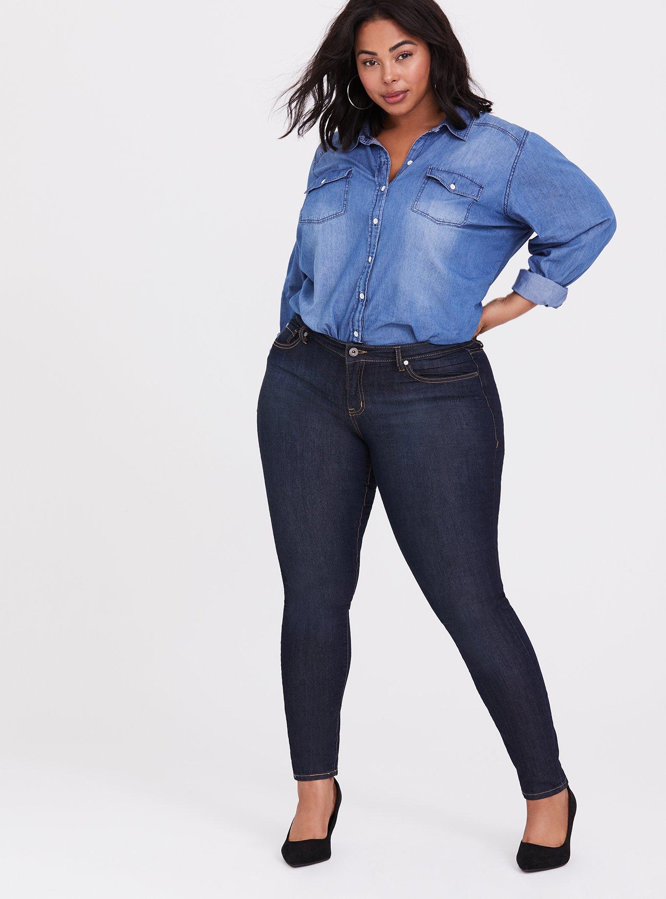 Plus Size - Jegging Skinny Super Stretch High-Rise Jean - Torrid