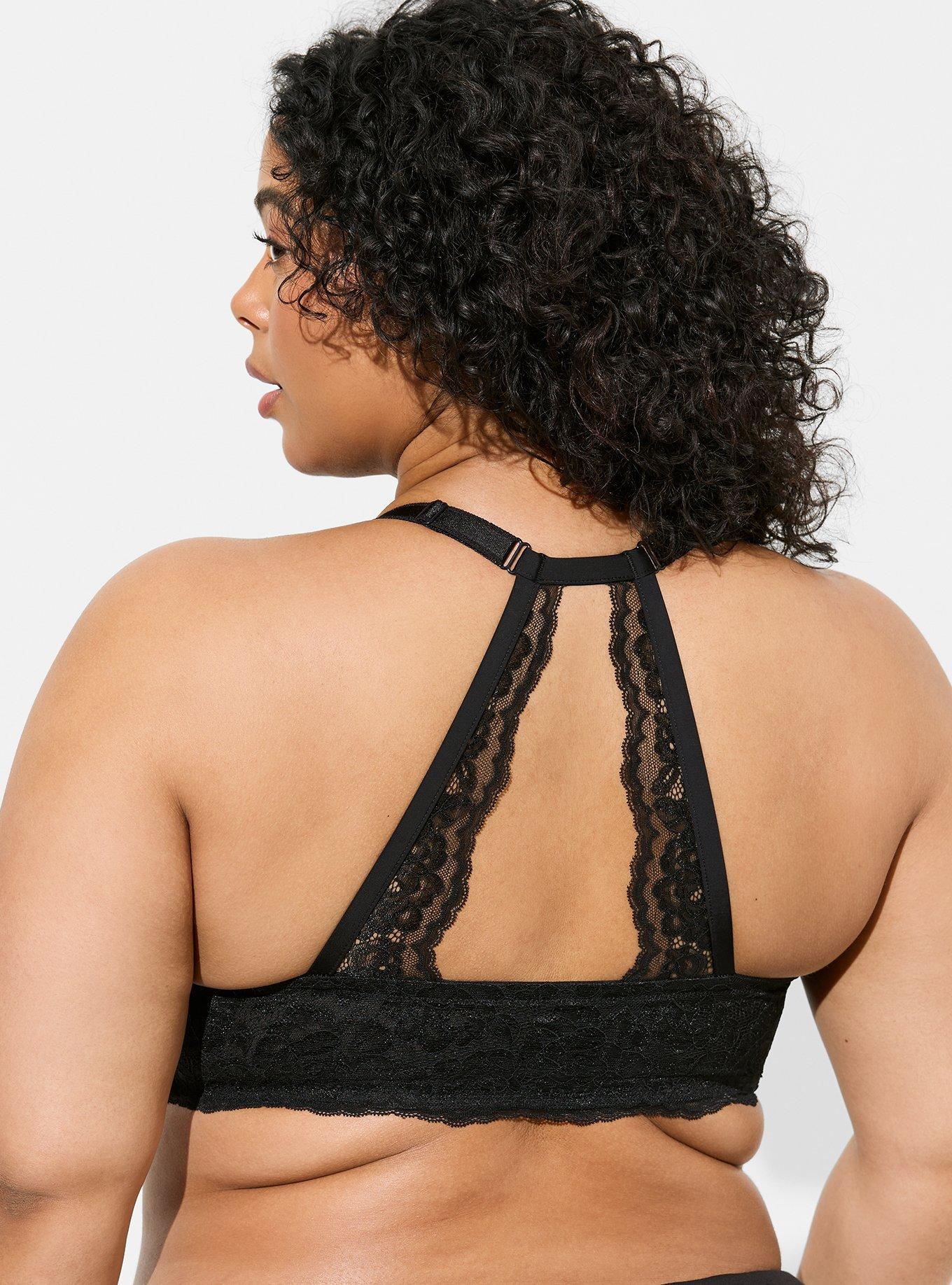 Plus Size - XO Plunge Push-Up Front-Close Bra - Torrid