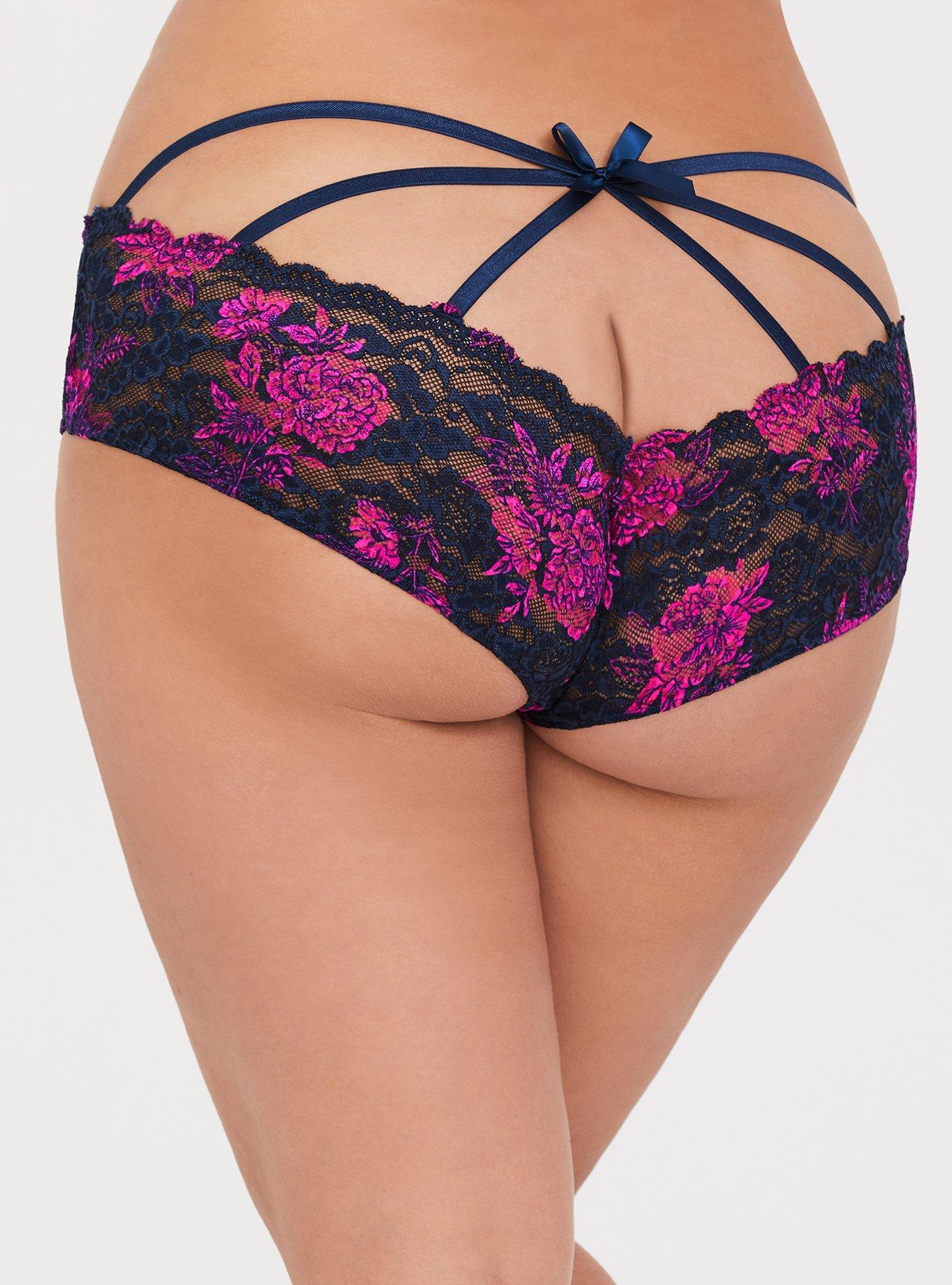 TORRID Simply Lace Mid-Rise Hipster Cage Back Panty