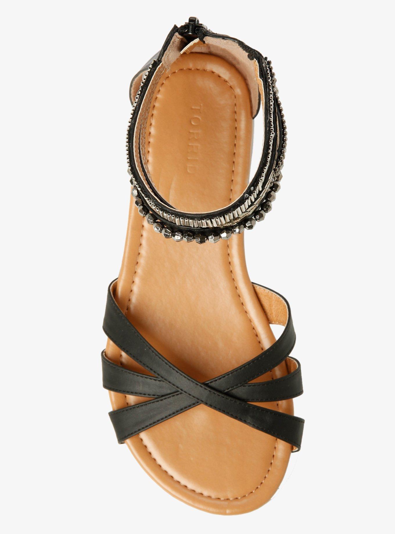 Torrid wide store width sandals