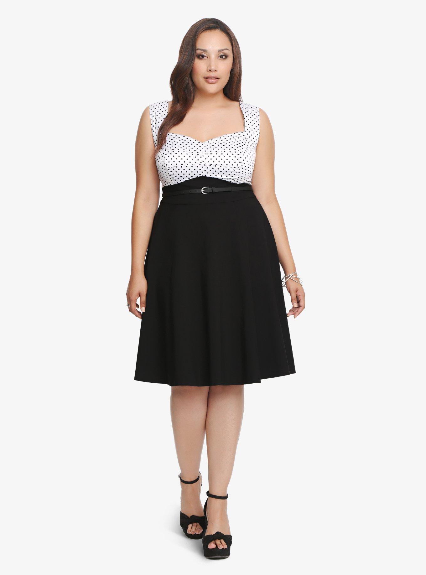 Torrid polka outlet dot dress