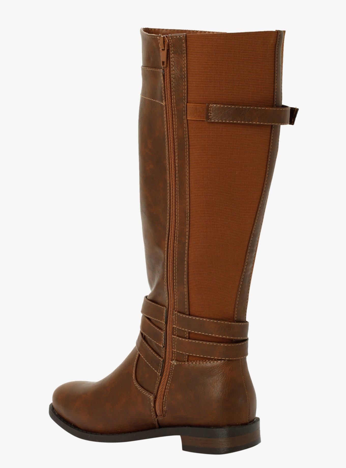 Multi Strap Gore Tall Boots (Wide Width), MOREL, alternate