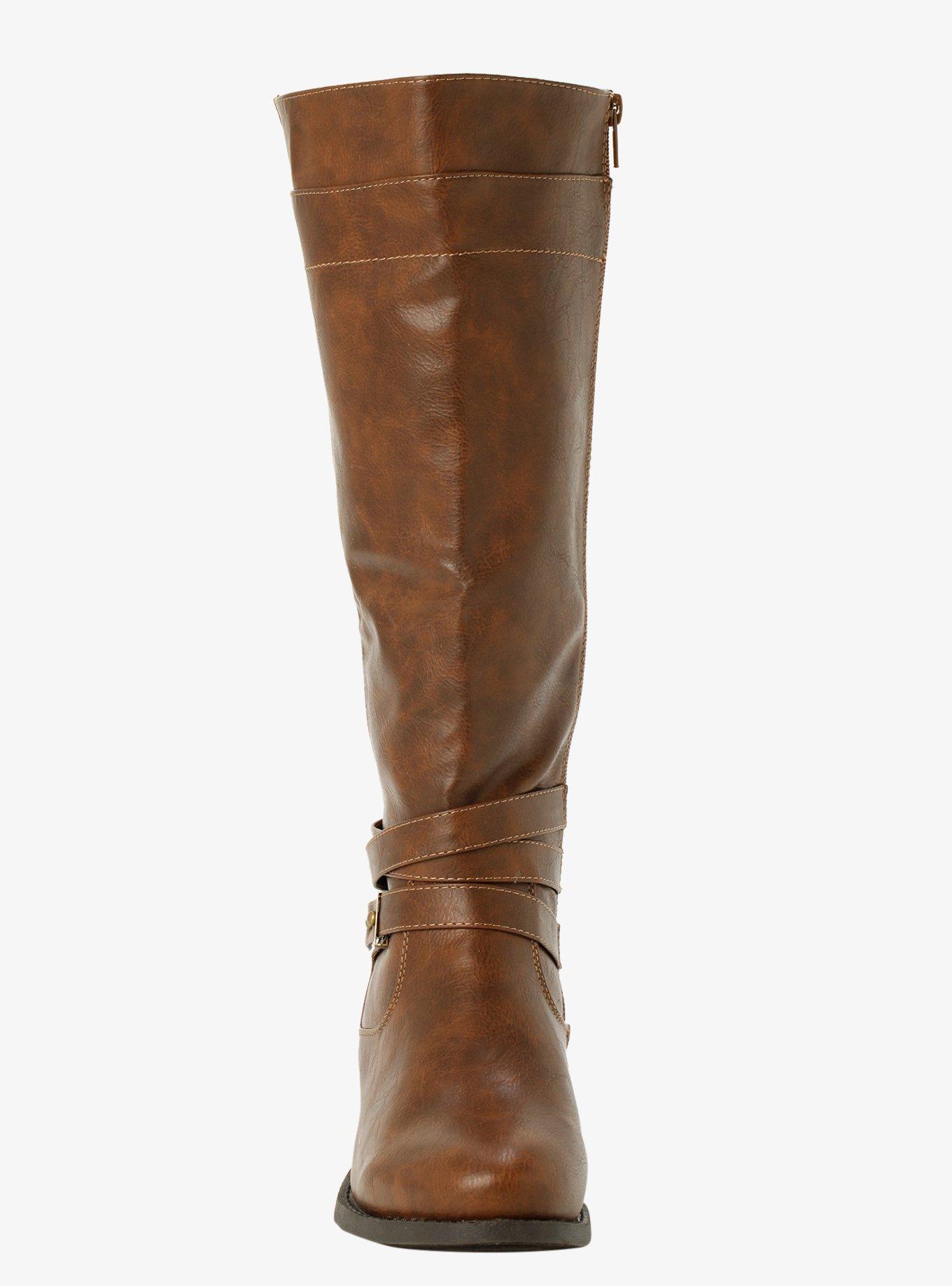 Multi Strap Gore Tall Boots (Wide Width), MOREL, alternate