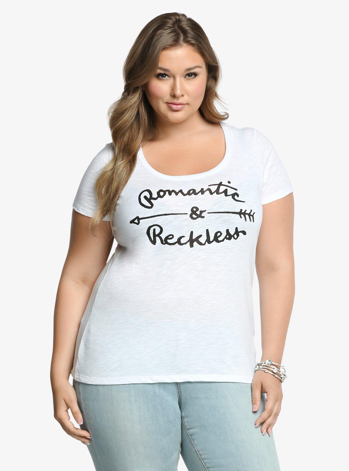 Plus Size Romantic & Reckless Tee, , hi-res