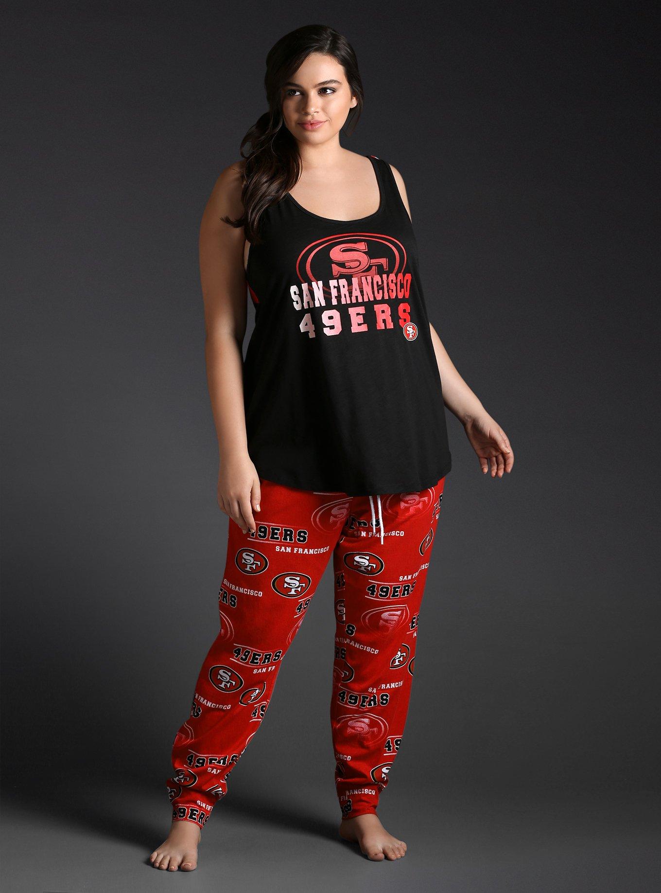 49ers Second Half Come-Back Wide Leg Pant - Red, Fashion Nova, Screens  Tops and Bottoms