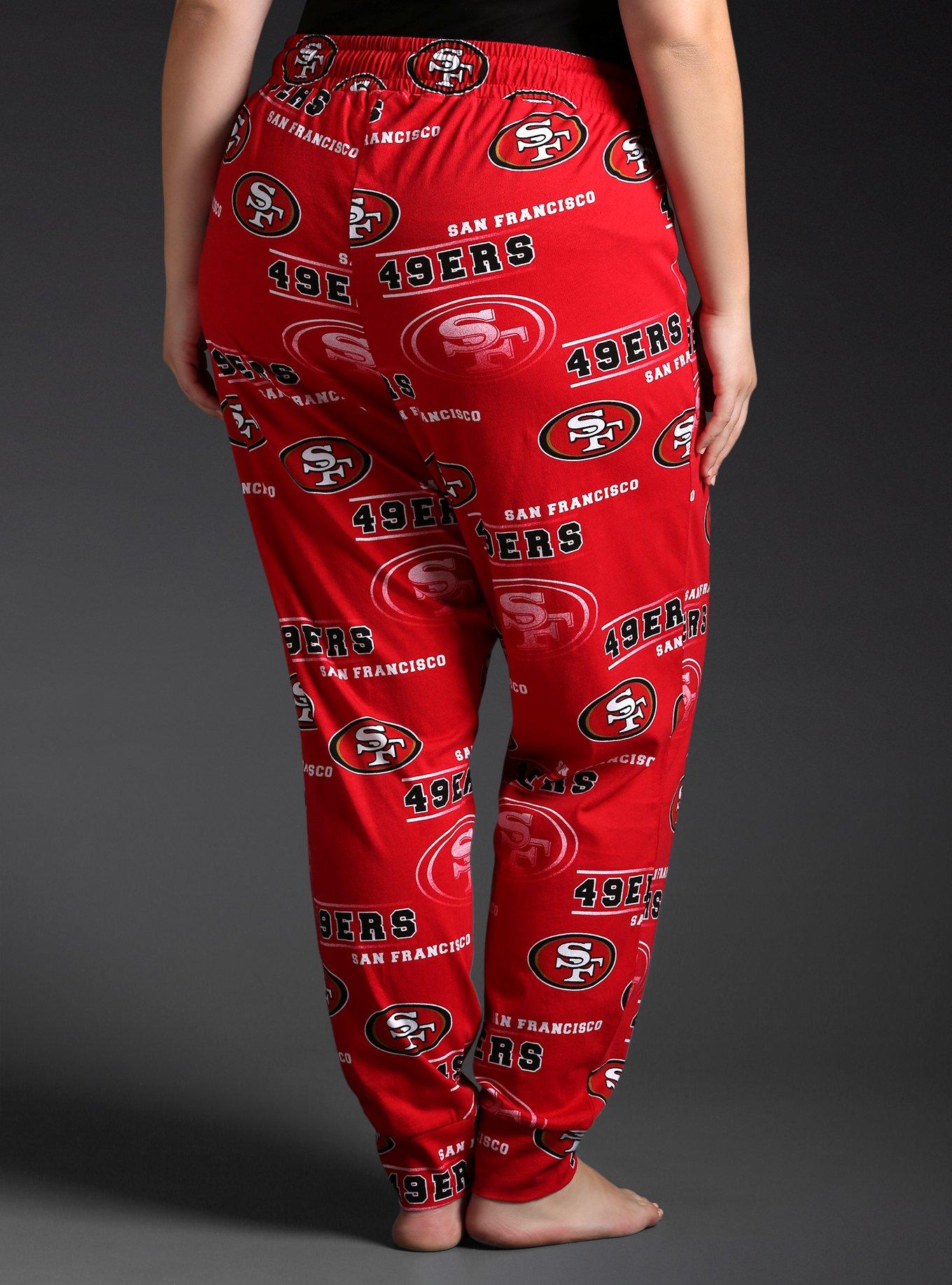 Since Day One (Women's Black\/Red Leggings) - San Francisco 49ers 