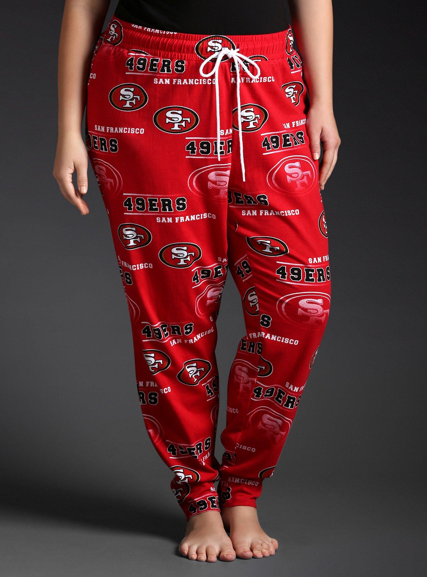 Plus Size - NFL San Francisco 49ers Football Sleep Pants - Torrid