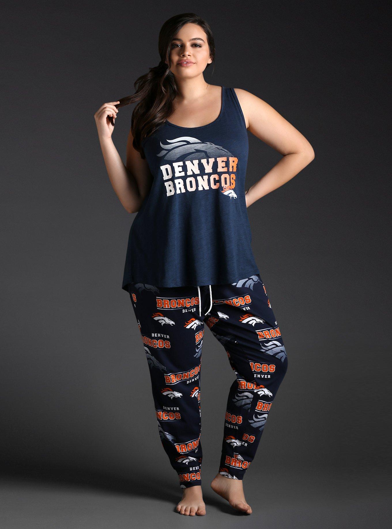 Denver Broncos NFL Womens Gray Leggings