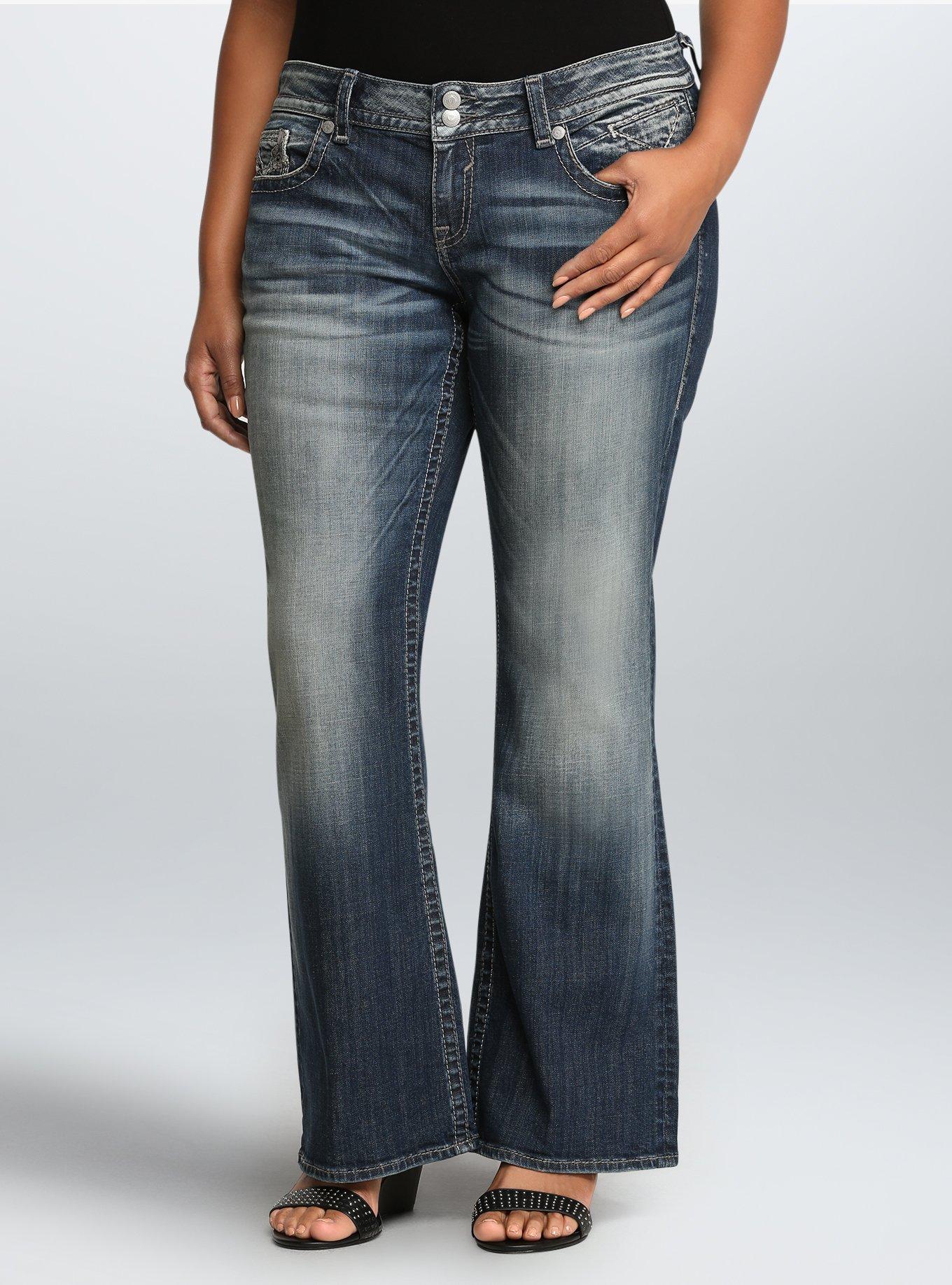 Plus Size Vigoss® Heritage Mid Rise Bootcut Jean