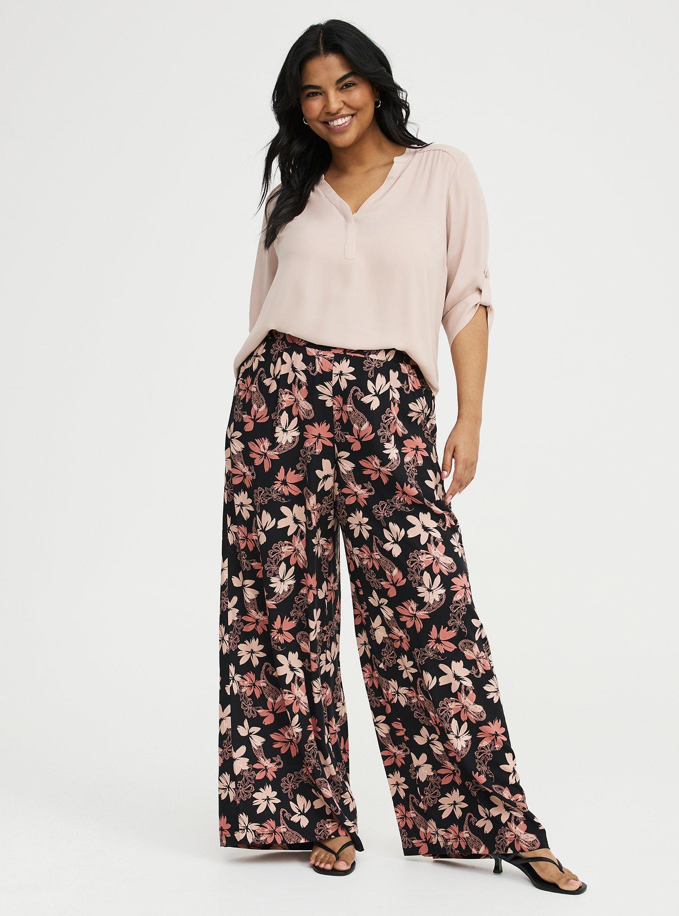 Harper Georgette 3/4 Sleeve Blouse, MUSHROOM, alternate