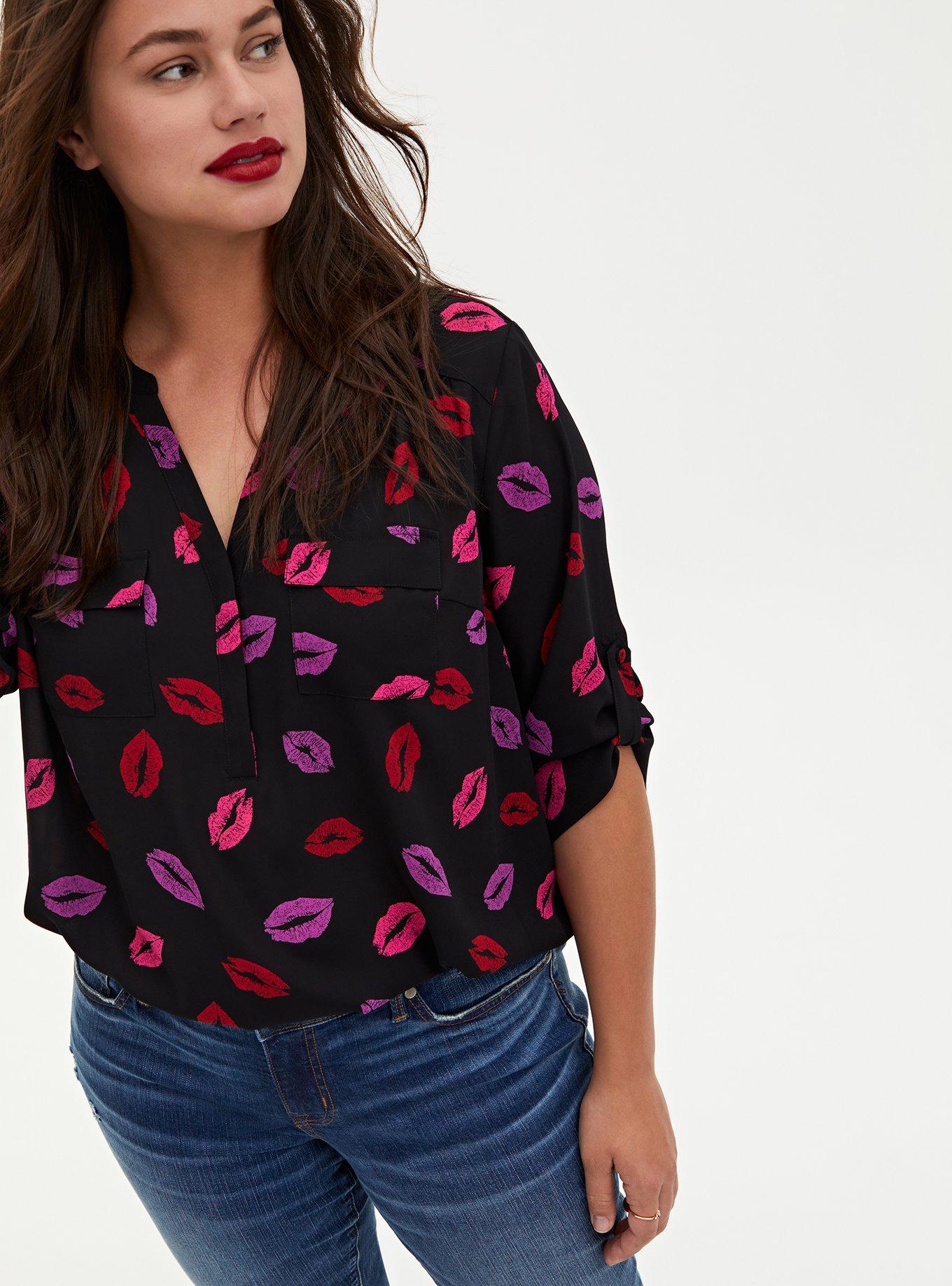 Torrid lipstick sweater sale