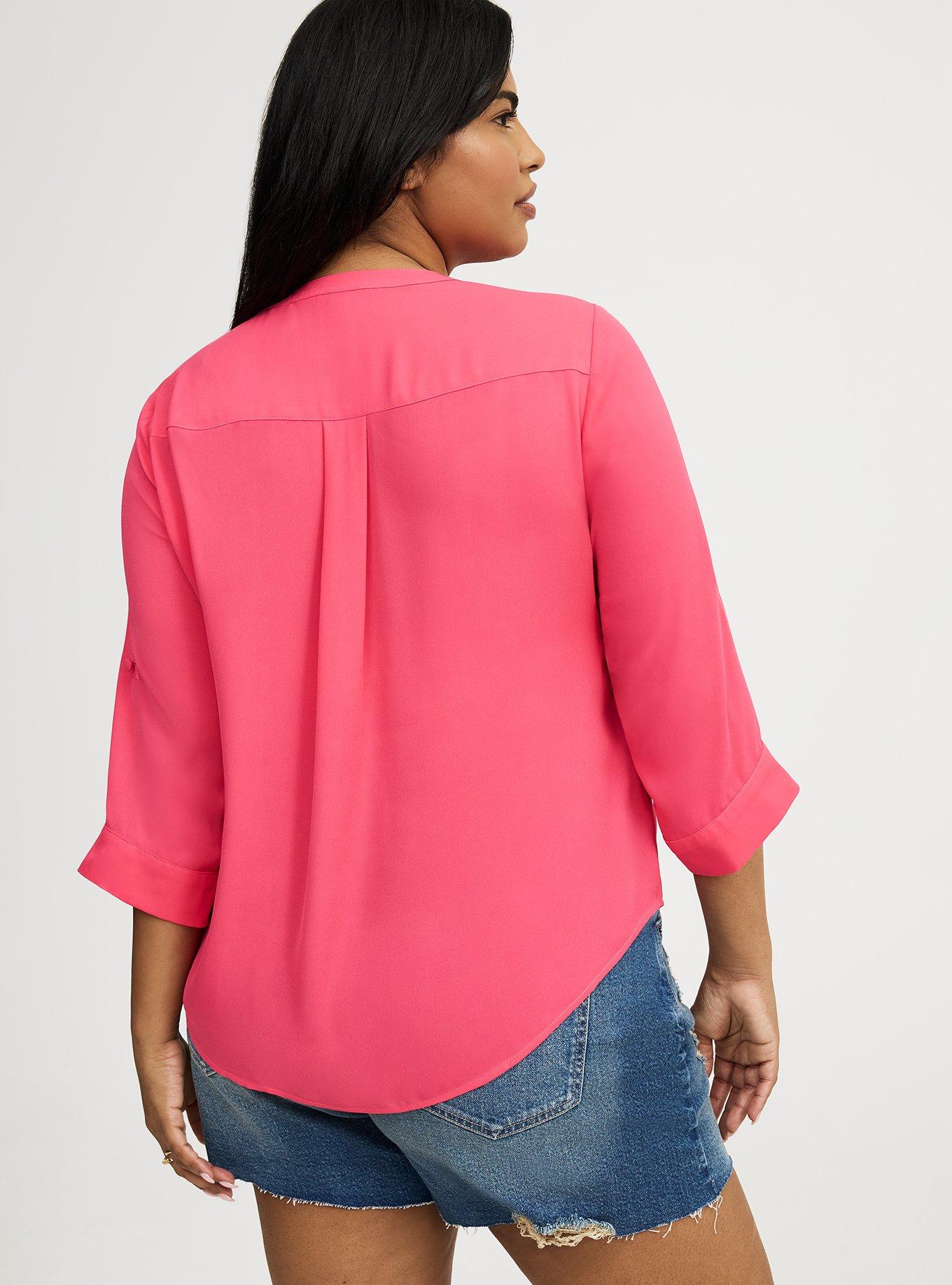 Harper 3/4 Sleeve Pullover Blouse