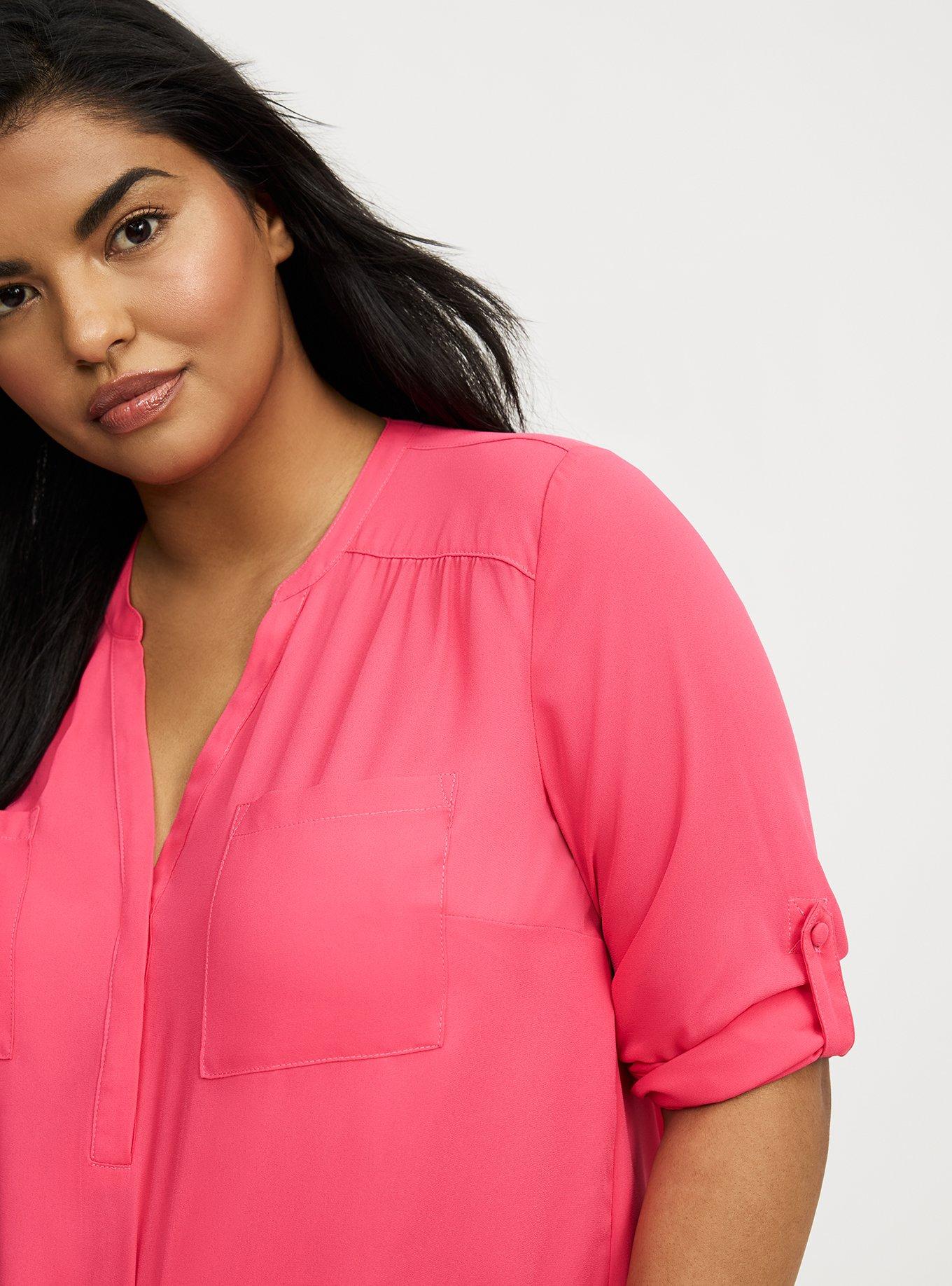 Harper 3/4 Sleeve Pullover Blouse