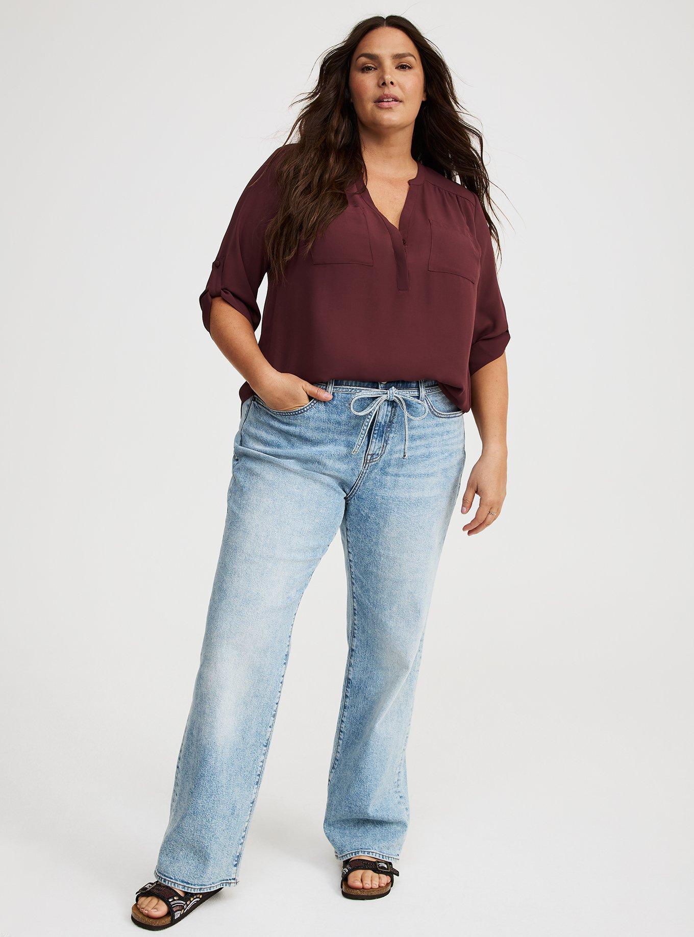 Harper 3/4 Sleeve Pullover Blouse
