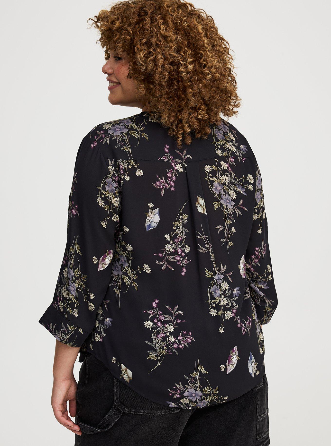 Harper 3/4 Sleeve Pullover Blouse