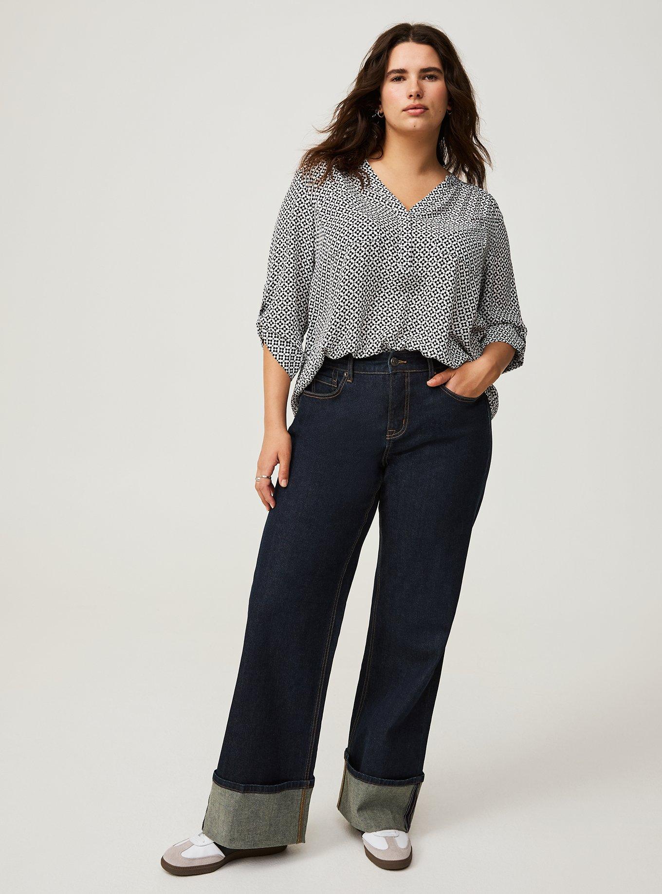 Harper 3/4 Sleeve Pullover Blouse