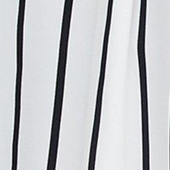 Harper Georgette 3/4 Sleeve Blouse, RAIL STRIPE CLOUD DANCER, swatch