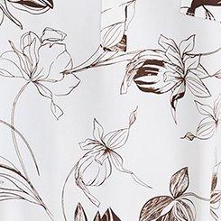 Harper 3/4 Sleeve Pullover Blouse, FLORAL FLOW WHISPER WHITE, swatch