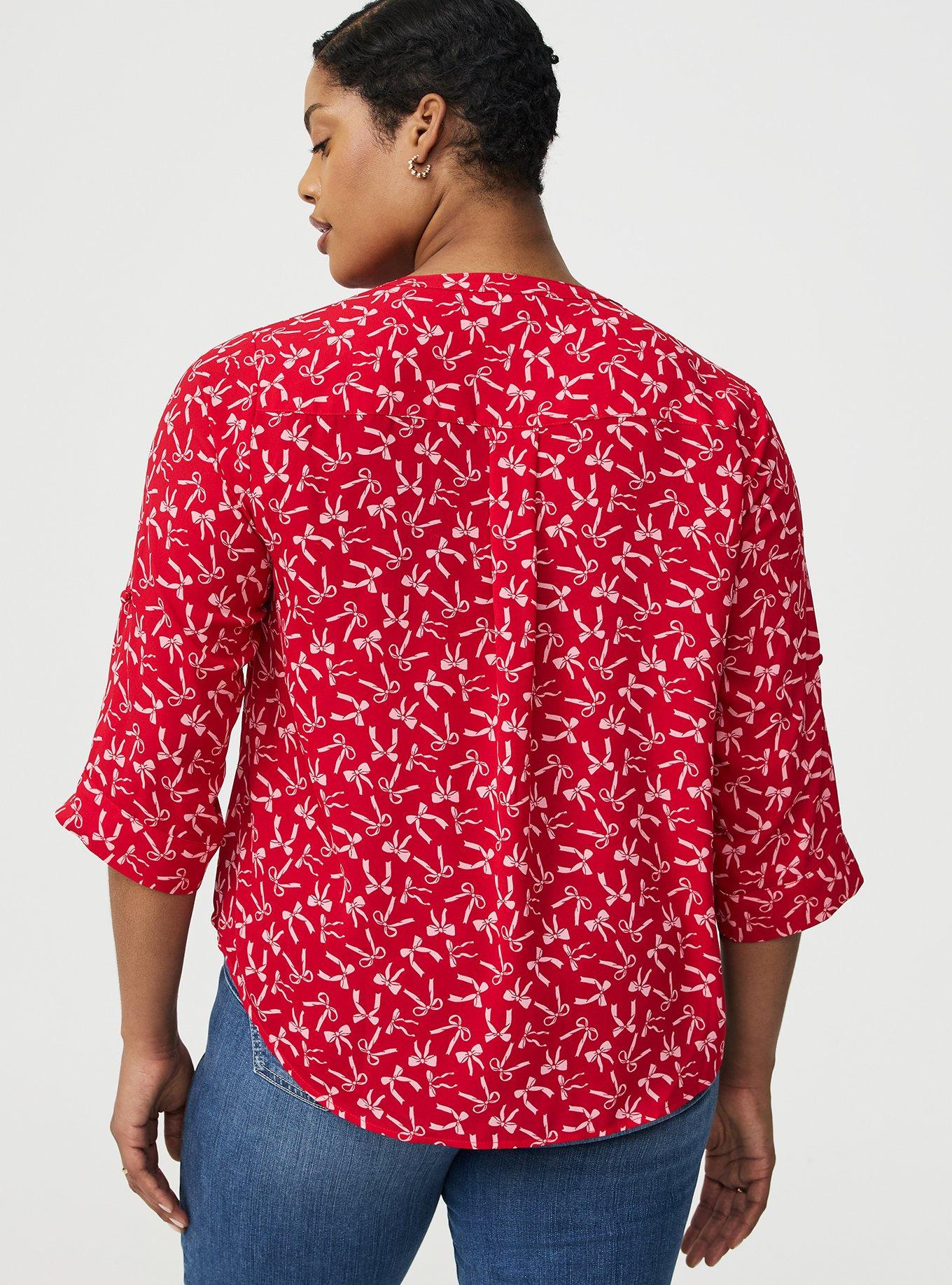 Harper 3/4 Sleeve Pullover Blouse