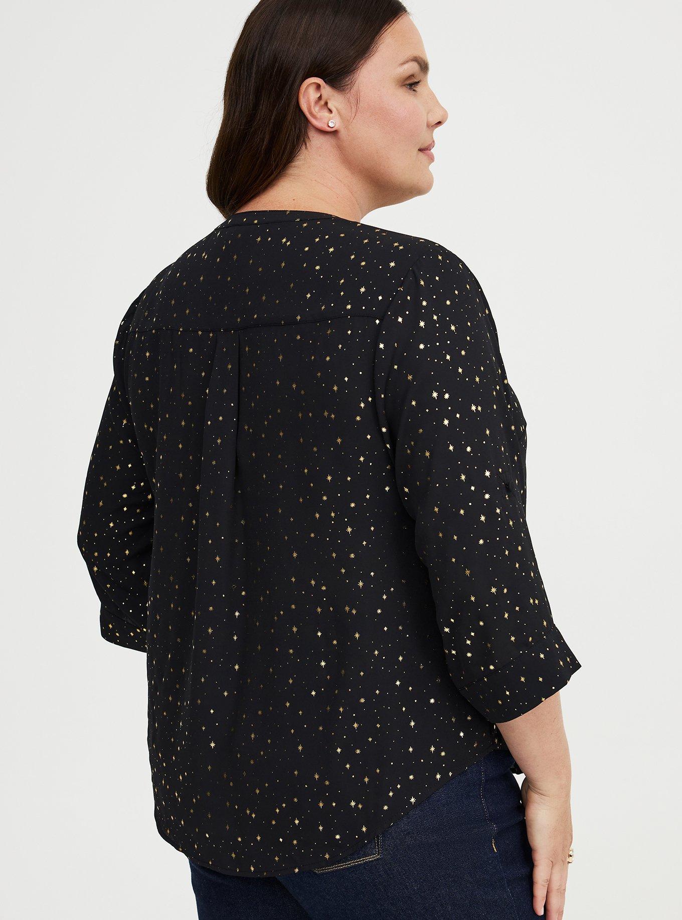 Harper 3/4 Sleeve Pullover Blouse